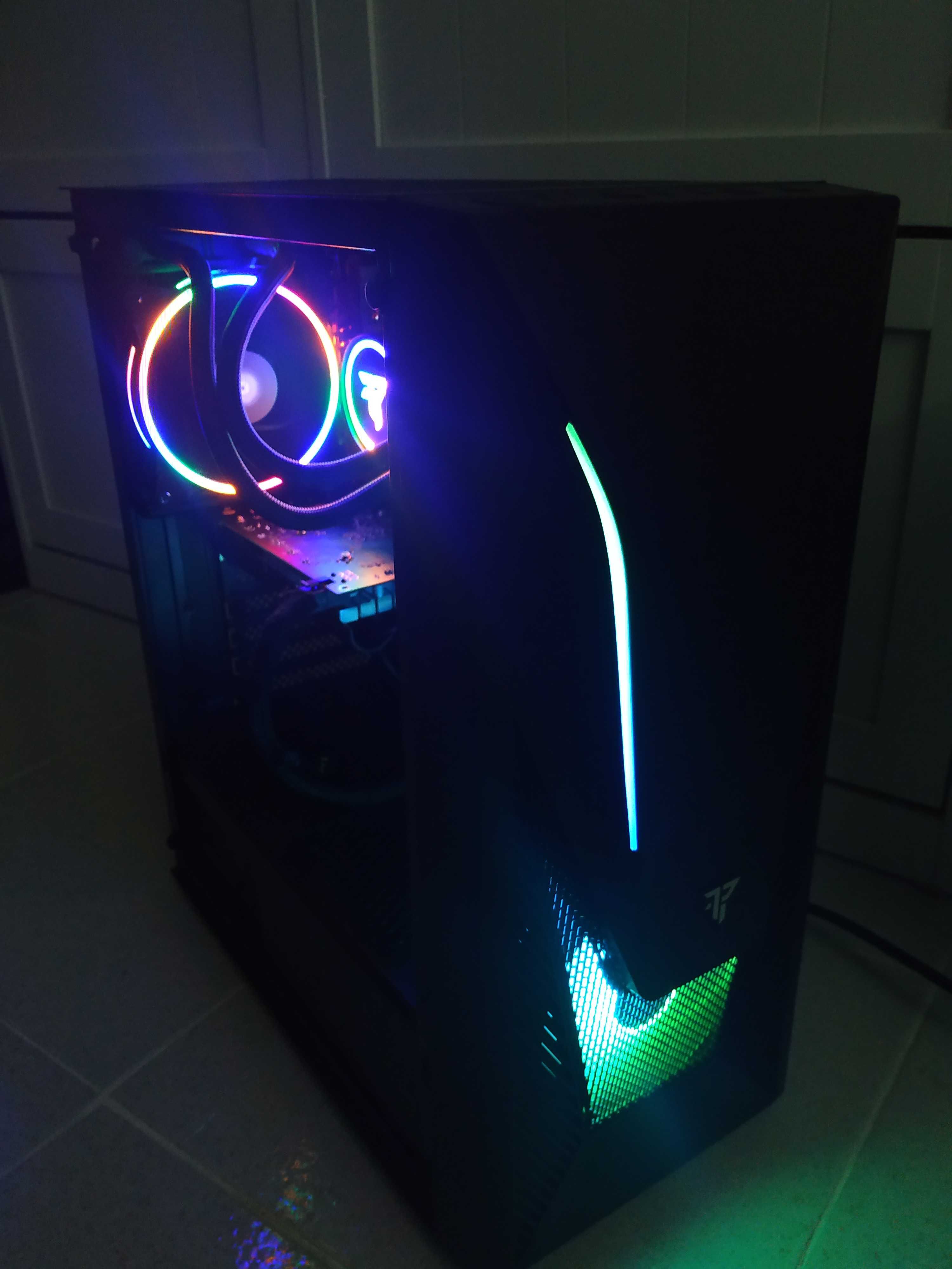 PC GAMER RGB - 8 Core - RX 470 4GB- 16GB RAM - SSD/HDD 1TB