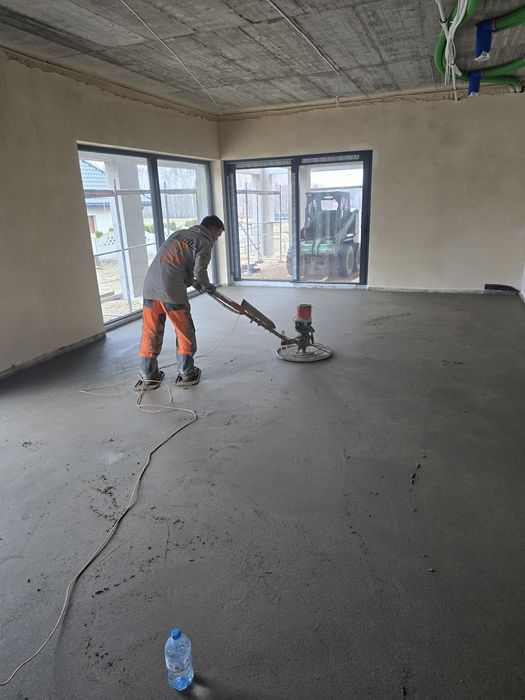 Wylewki Maszynowe - Posadzki cementowe - Styrobeton