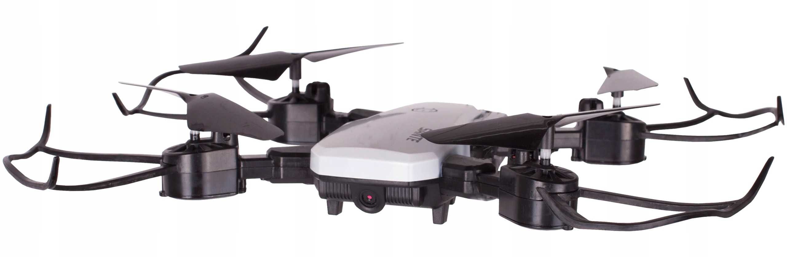 DRON Quadcopter 2,4 GHZ KAMERA Transmisja WIDEO HD Akumulator 3,7