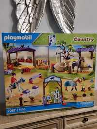 Playmobil 70871 Turniej jeździecki z myjnią dla koni Duży Zestaw NOWY