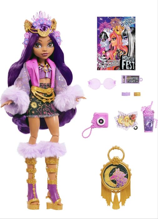 Лялька Monster High Monster Fest Clawdeen Wolf монстер хай Клоудін
