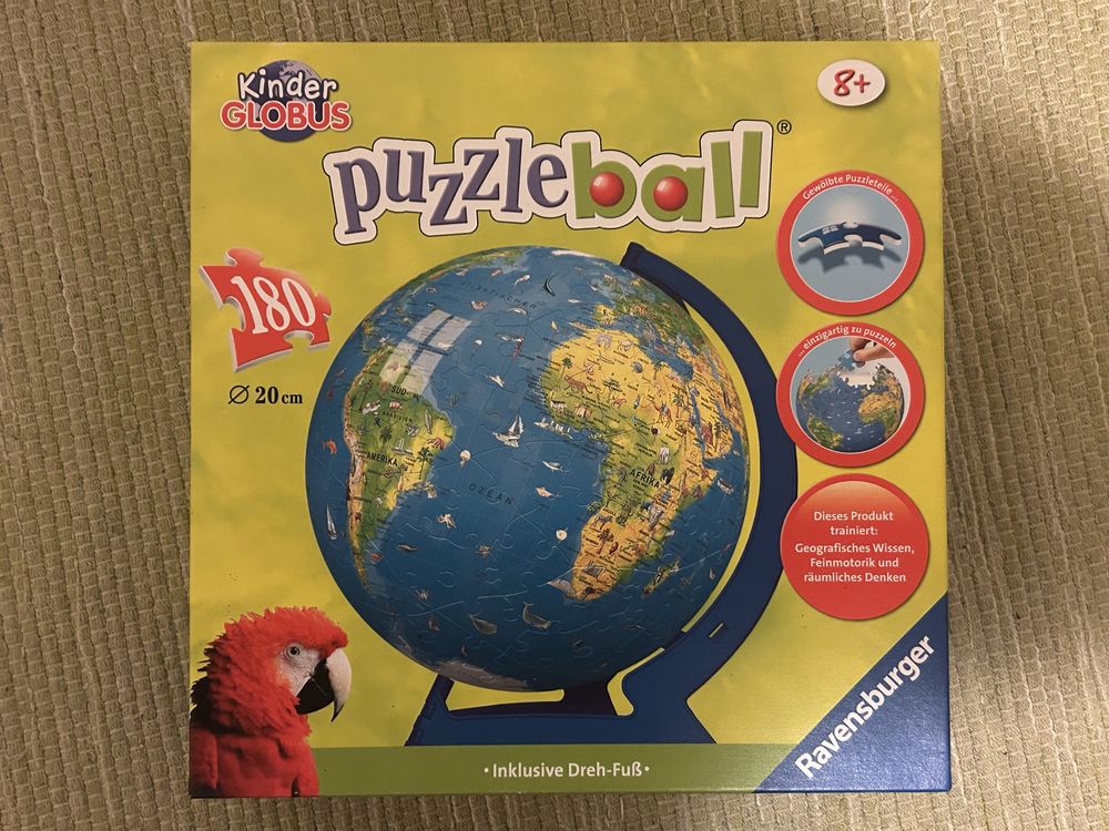 Puzzle globo terrestre 3D