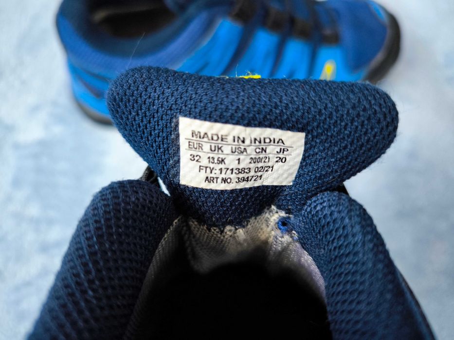 Детские треккинговые кроссовки Salomon X-Ultra Gtj J GORE-TEX р. 32