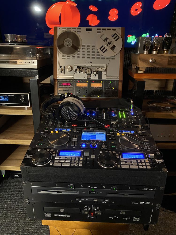 Mixer DJ, potężny mixer IMG Stage Line + 4xdeck CD