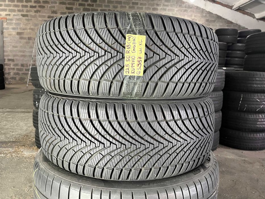 GS987 Нові всесезонні шини 225/50r18 Kumho Solus 4S HA32 пара р18