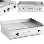 grill elektryczny płyta grillowa gładka ryflowana 727 x 420 mm 4400 w