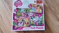 Puzzle Little Pony komplet 4 układanki wiek 4+