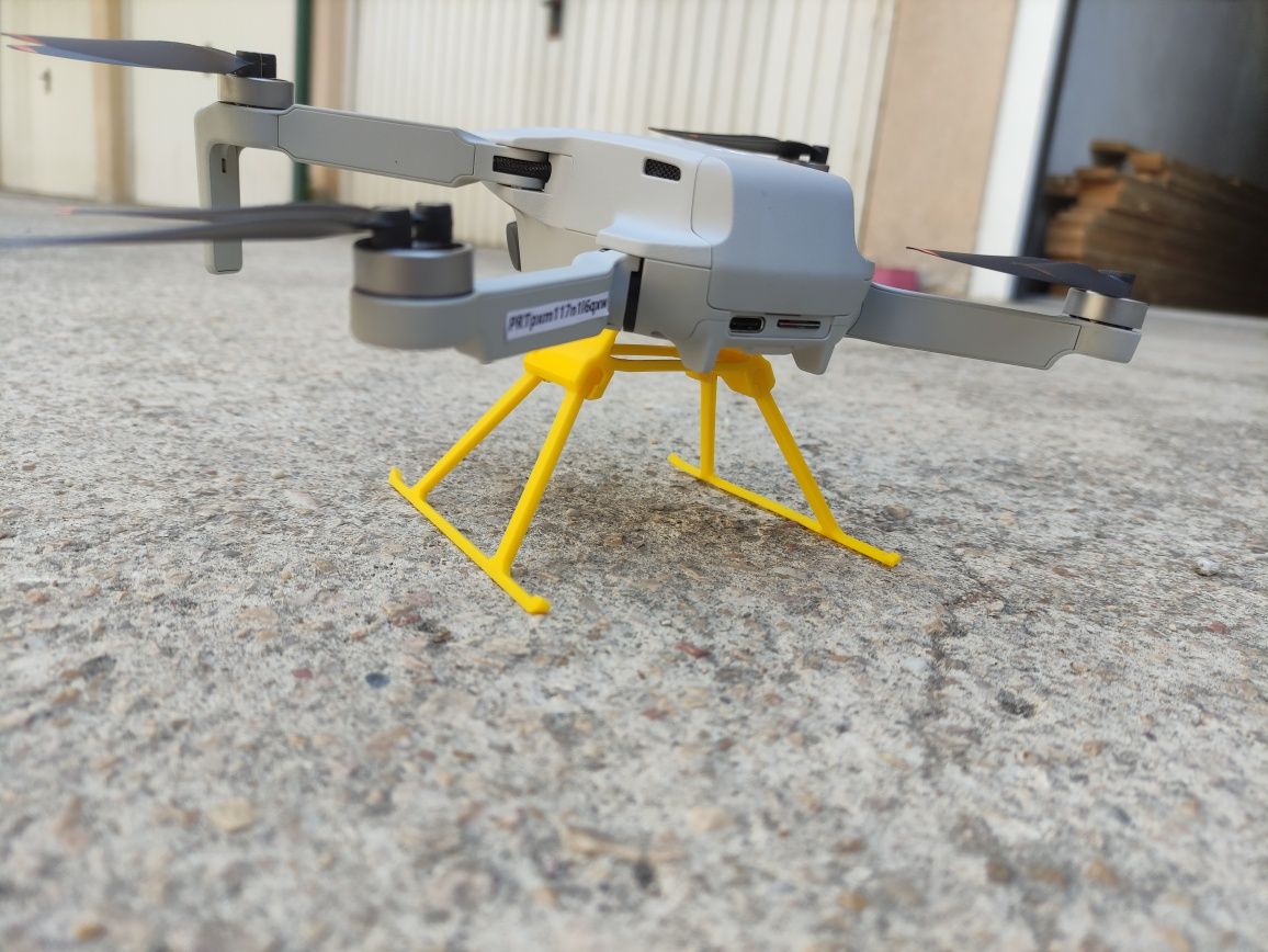 Dji mini 2 aterragem