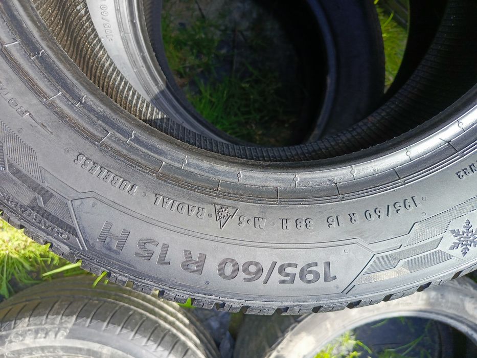 Sprzedam prawie nowe opony Barum 195/60 r15