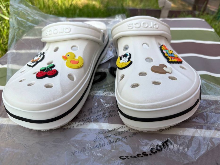 Крокси білі Crocs білі 37, 38, 39, 41 розмір