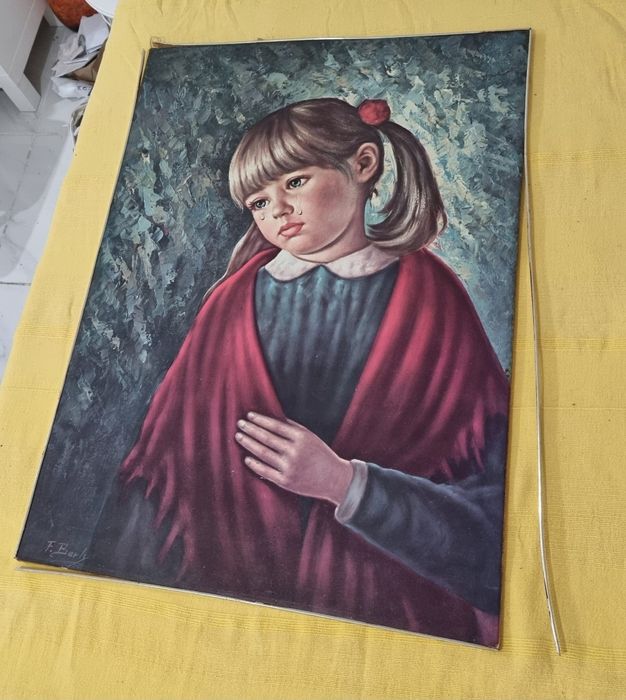 Quadro Antigo medidas nas fotos