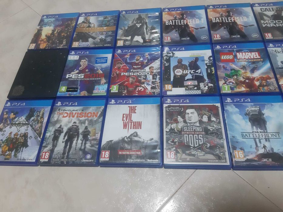 Jogos PS4 - A partir de 5 euros