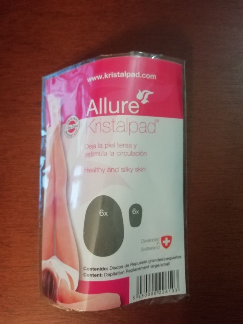 Allure Kristalpad - kit depilação sem dor