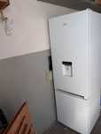Lodówka 185 x 60 x 67  BEKO Pro Lodówka Zamrażarka Biała Dozownik Wody