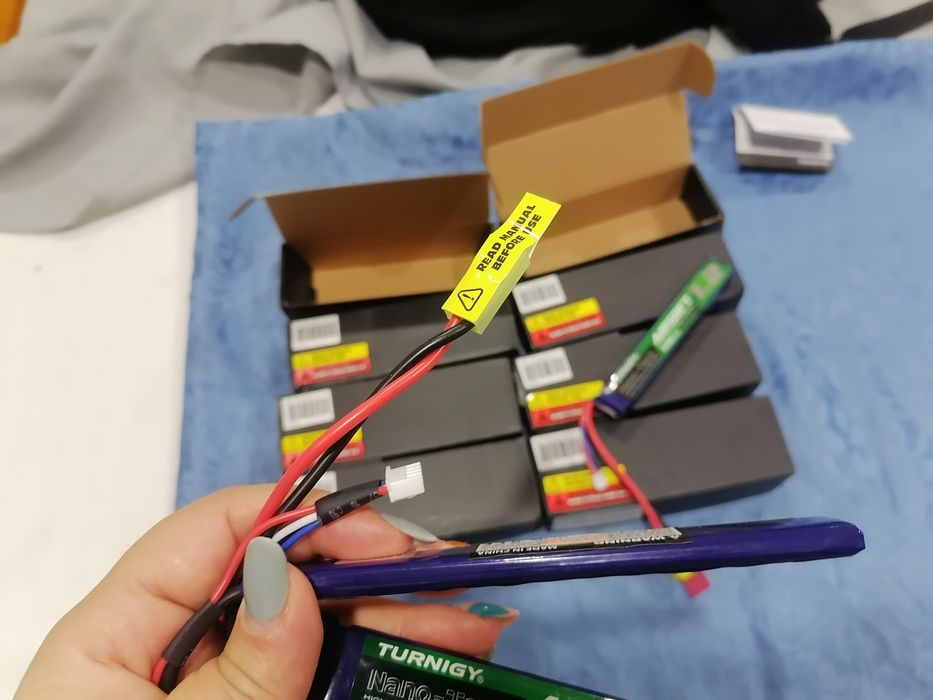 Baterias Airsoft 1400mah 3S 15~25C Lipo