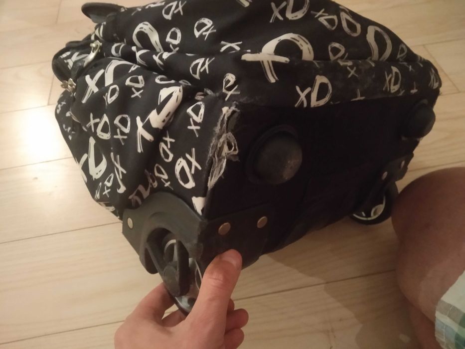 Plecak ,walizka na kółkach firmy St.Right