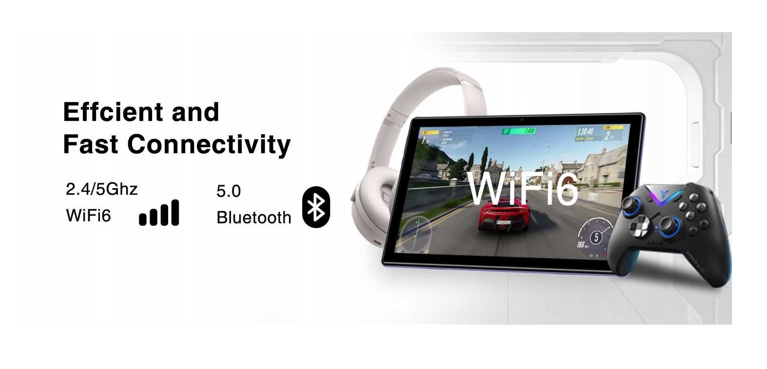 Tablet DOOGEE U9 10.1”IPS 7GB+64GB 5060mAh BT5.0/WiFi6/1TB/TYPE-C