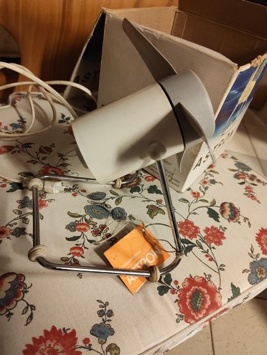 Stary wentylator stołowy 70te lata.