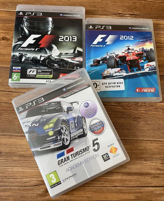 Sony PS3: Need for Speed, DiRT, Gran Turismo, MotorStorm, Sega Rally