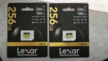 2x Karta microSDXC Lexar Gold 256GB V60 U3 A1 – 4K/6K, dron, kamera