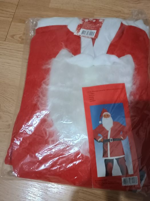 Strój Mikołaja nowy