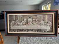 Quadro Jesus e Apóstolos