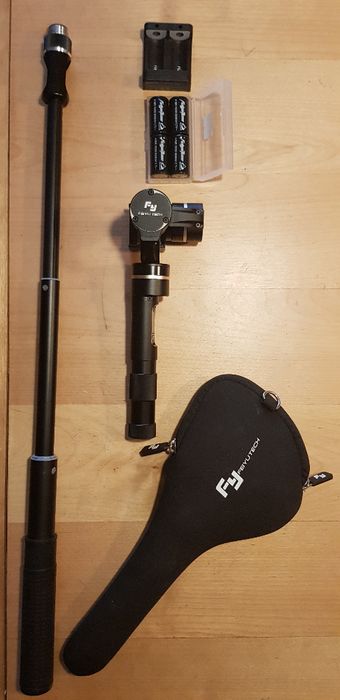 Gimbal Stabilizator kamery Feiyu Tech G4 QD + przedłużka teleskopowa