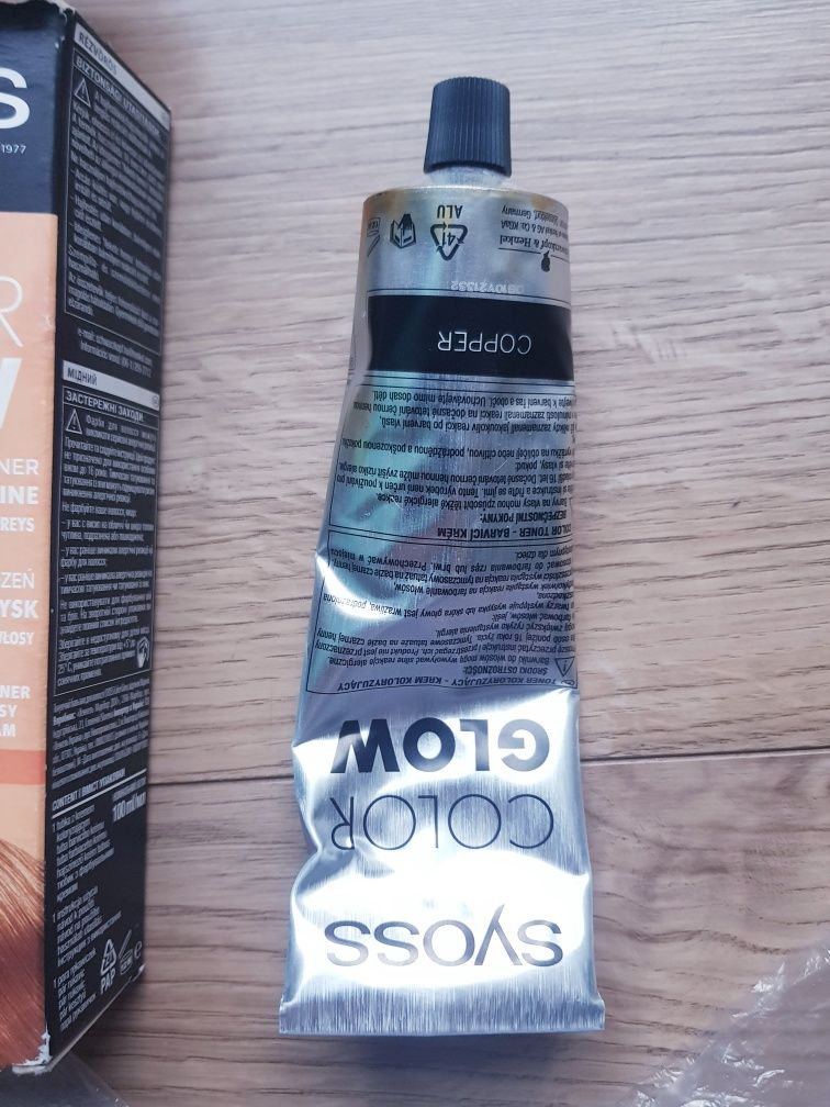 Farba do włosów Syoss 50ml miedź.