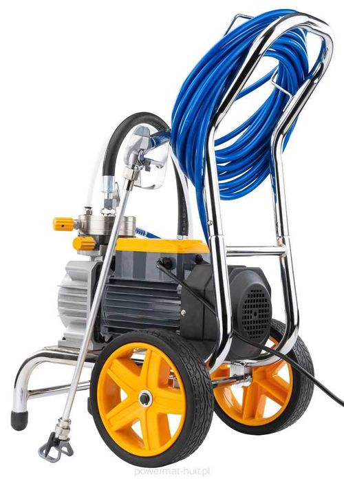 Agregat malarski pistolet hydrodynamiczny 1500W wąż 15m 225bar 3xdysza