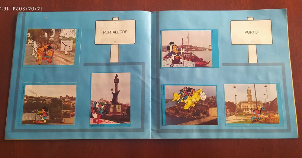 Caderneta Editora Morumbi Lda "Conheça Portugal" rara