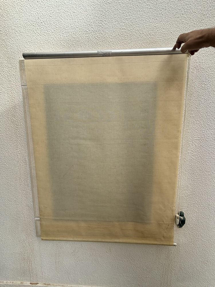 Tela janela com enrolador