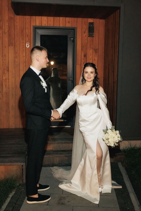 Ślubna suknia z Pinteresta