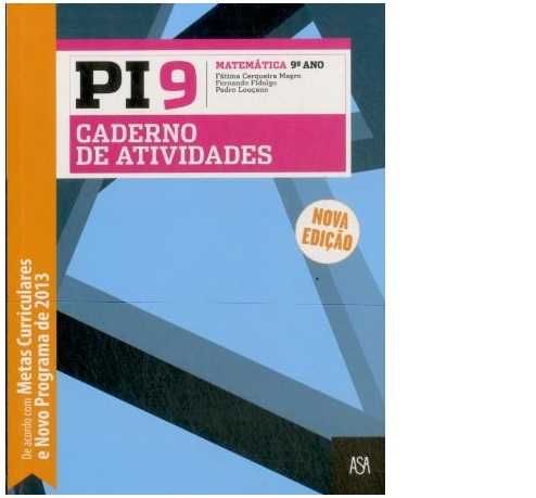 LIVROS - Escolares. Caderno de Atividades Matemática 9º Ano
