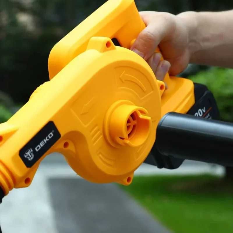Аккумуляторная воздуходувка пылесос LY-4,садовый пылесос-дуйка BLOWER