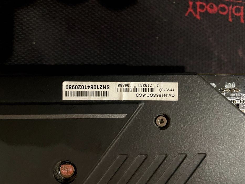 Gigabyte GeForce GTX 1660 Super 6GB OC + Новые вентиляторы