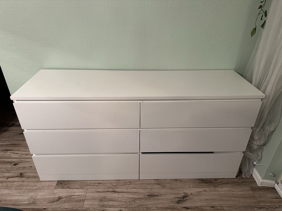 Komoda biala MALM IKEA