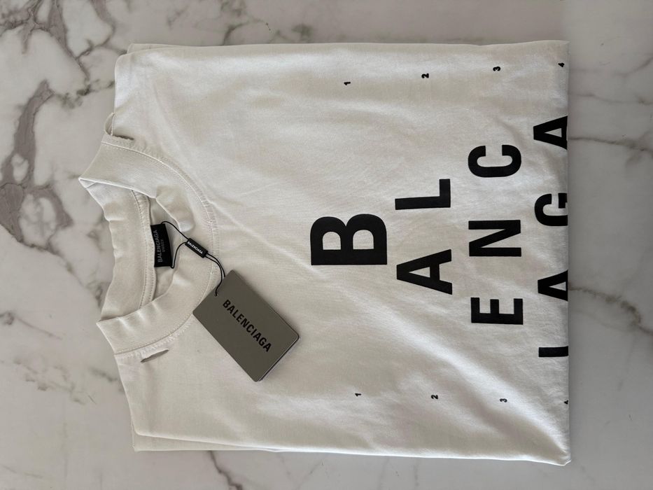 T-shirt Balenciaga oversize
