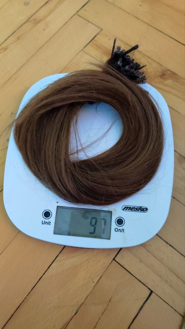 Włosy dziewicze 49 cm, 97 gram