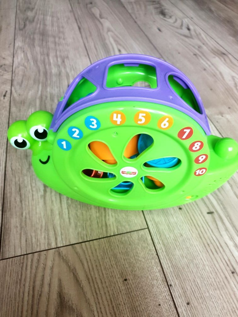 Sorter FisherPrice ślimak z melodyjkami