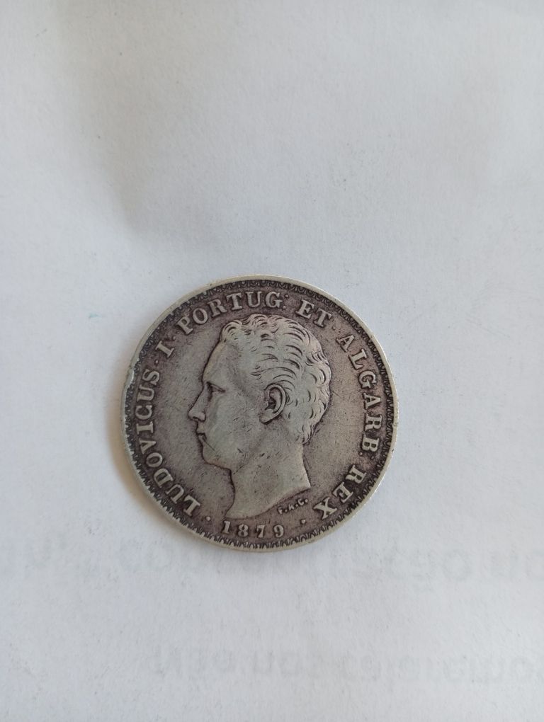 Moeda em prata 1879