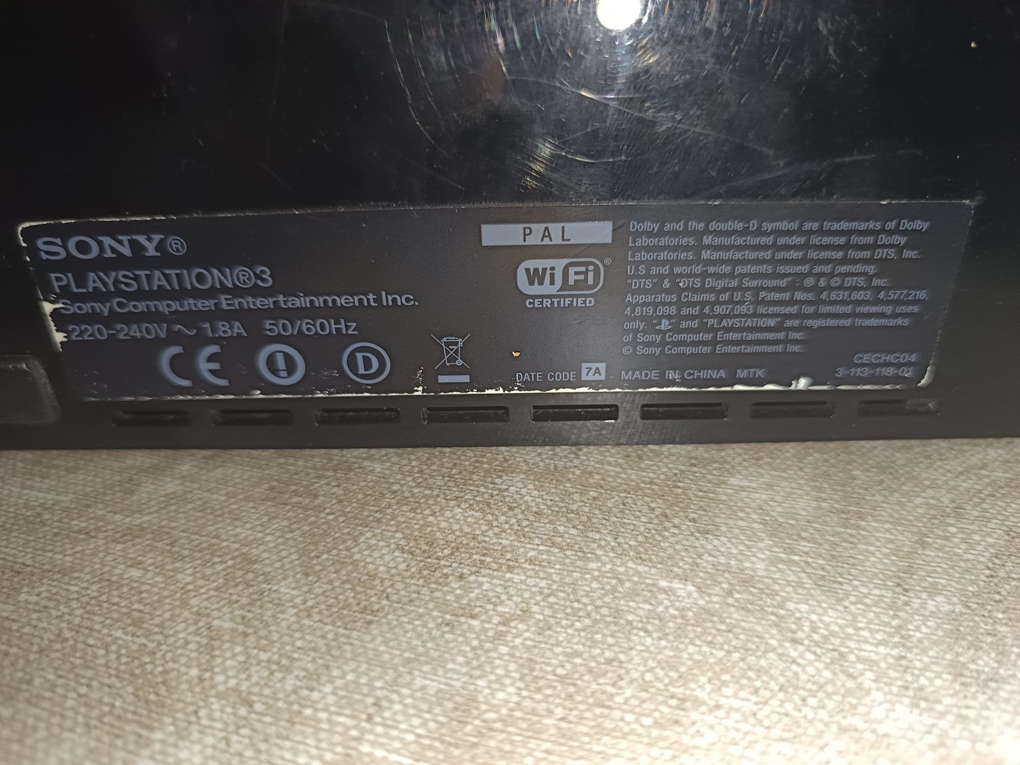 PlayStation 3 fat model