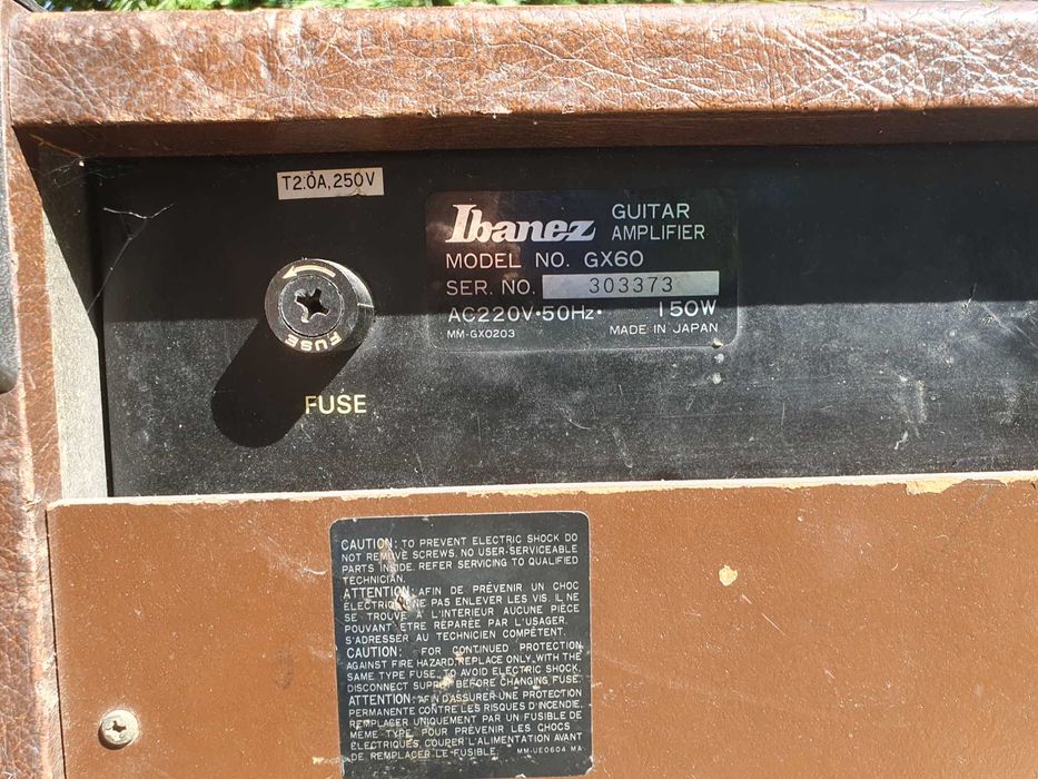Ibanez GX60 wzmacniacz tranzystorowy vintage 1983