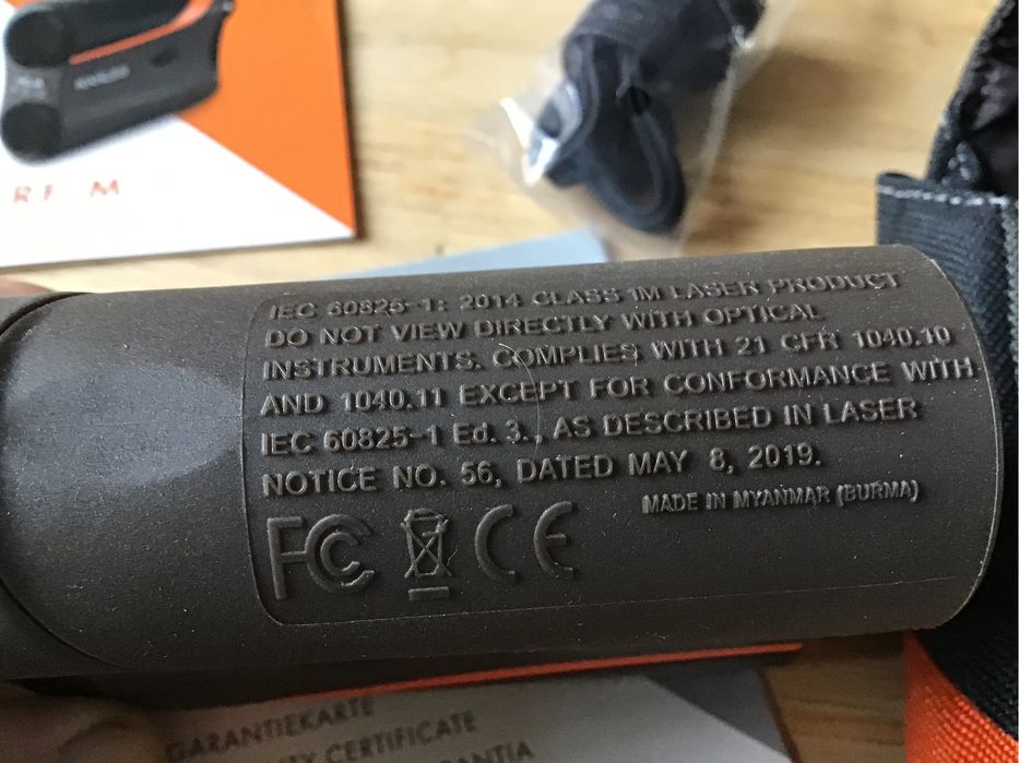 Лазерний далекомір Kahles Helia RF-M 7×25