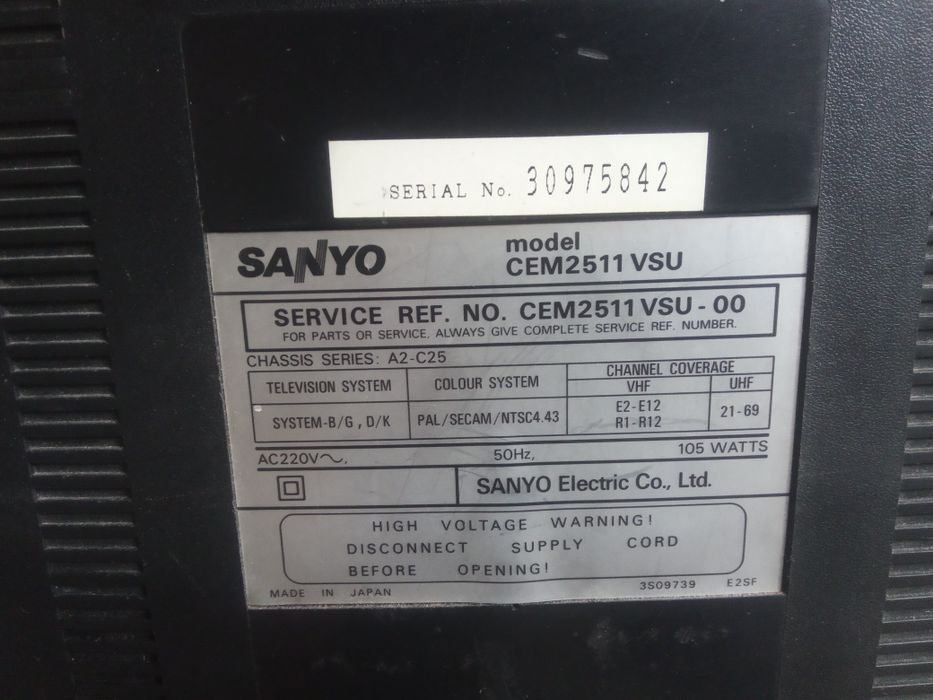 Продам телевізор  SANYO