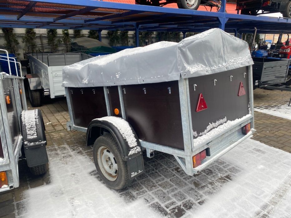 причеп оцинкований + фанера