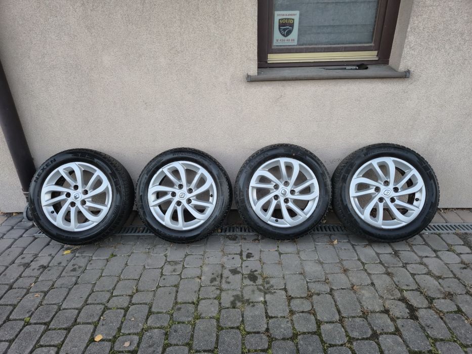 Alufelgi Renault 16" + Opony zimowe 205 55 R16