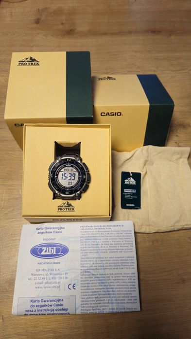 Zegrek Casio ProTrek Tough Solar Titanium PRG-340T-7ER