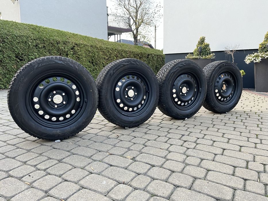 Koła Zimowe 5x110 65.1mm 195/65/15 22r Opel