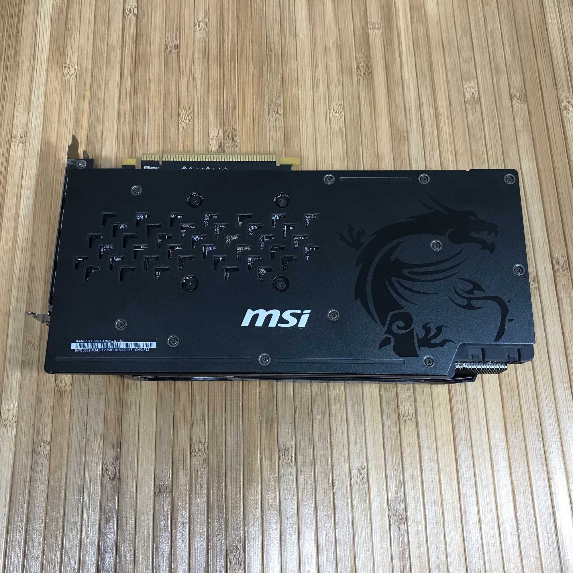 Видеокарта MSI Radeon RX 580 Gaming X+ 8GB GDDR5 (256bit)