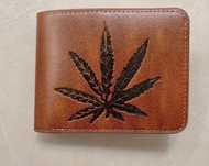 Portfel Marihuana Liść Konopii prezent